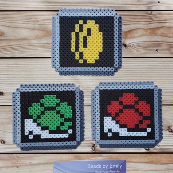 Mario Kart Power-Up Magnets - Game Room Decor, Locker Magnets, Super Nintendo - Picture 4 of 7